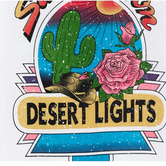 Satisfaction Desert Lights Gypsy T-shirt - Picture 3 of 6